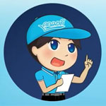 Cartoon image of Thai NSO officer