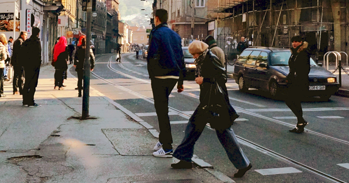 Photo of Monday morning commute, Sarajevo