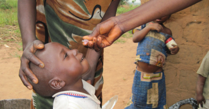 Immunising Children against Polio in the Democratic Republic of Congo