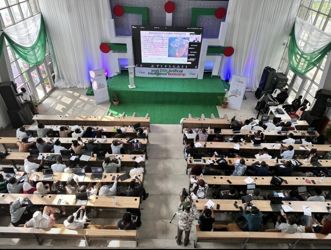 Photo of Data Science Nigeria 2025 conference hall