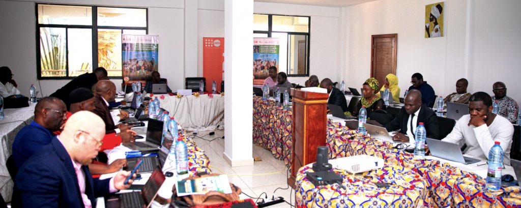 Photo of a workshop on Hybrid Census Implementation, Yaoundé Cameroon