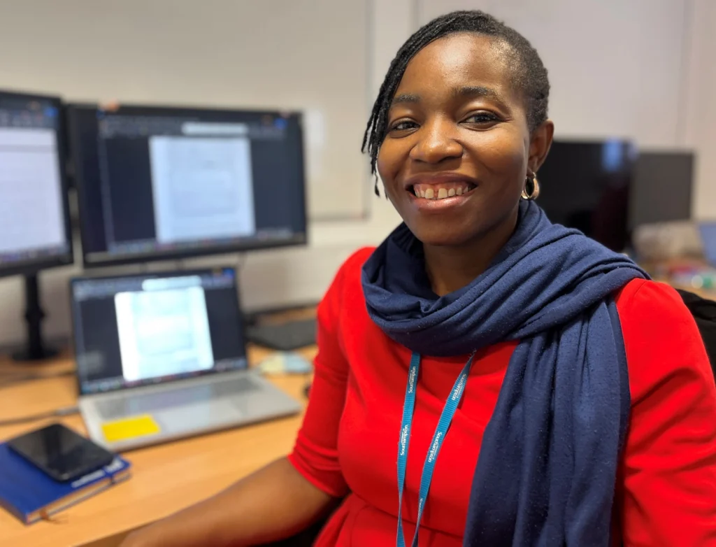 Portrait photograph of Olayinka Oke