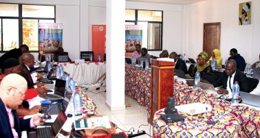 Photo of a workshop on Hybrid Census Implementation, Yaoundé Cameroon