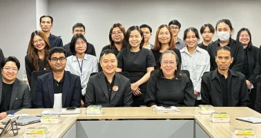 Group photo of The National Statistics Office welcoming representatives from UNFPA and WorldPop