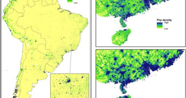 visualisations of WorldPop datasets