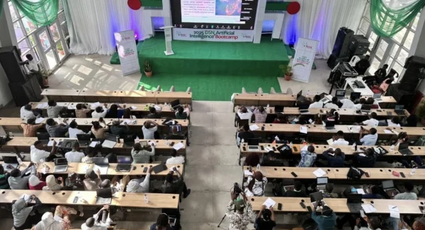 dsn1 1 Photo of Dr Chris Nnanatu speaking at Data Science Nigeria AI Bootcamp 2025